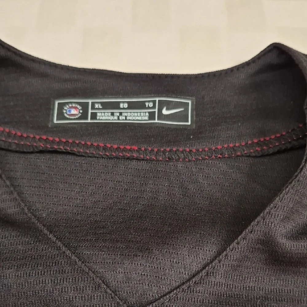 Nike Black and Red 49ers Jersey - Picture 4 of 8